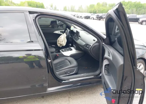 2013 Audi A6 3.0T Premium from USA, damaged, VIN WAUGGBFC0DN045713